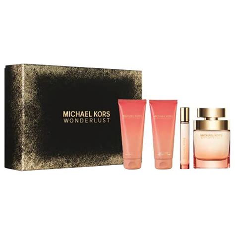 michael kors mini gift set|Michael Kors wonderlust body lotion.